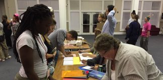 Voter Registration Drive: “Pizza and Polls”