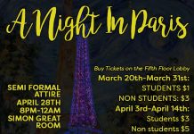 A Night In Paris: April 28th