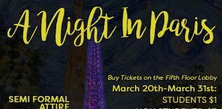 A Night In Paris: April 28th