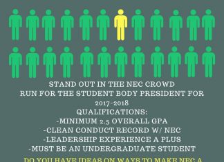 Nominations for Student Senate President
