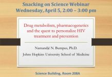 April 5rd: Snacking on Science Webinar
