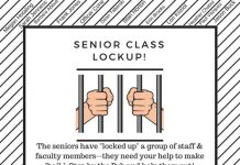April 5th: Senior Class Lockup
