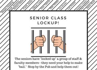 April 5th: Senior Class Lockup