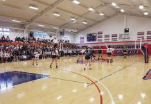 History at NEC: The 1st Volleyball Match of the Season