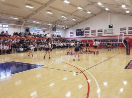 History at NEC: The 1st Volleyball Match of the Season