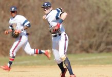 NEC Baseball Sweeps Thomas College