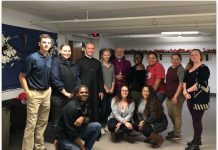 NEC’s CJ Club Assists In “Blue Mass” Celebration