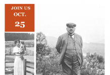 October 25, 2018: Prof. Cynthia Burns Martin reads from her manuscript