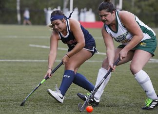 NEC Field Hockey Blanks Dean