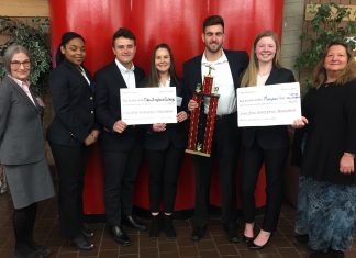 NEC Business Students Bring Home 1st & 5th Prize from Free Enterprise Marathon