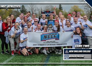 Women’s Lacrosse 2019 NECC Champions