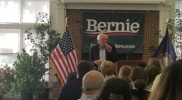 Bernie Sanders Speaks at NEC