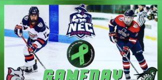 #shatterthestigma: NEC Hockey Teams Bring Awareness to Mental Health