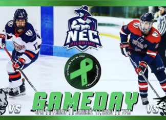 #shatterthestigma: NEC Hockey Teams Bring Awareness to Mental Health
