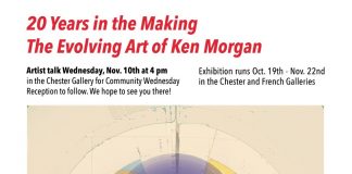 Artist Ken Morgan to Speak at Chester Gallery