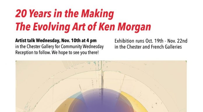 Artist Ken Morgan to Speak at Chester Gallery