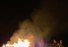 Sophomore Experience Kicks-off with Bonfire