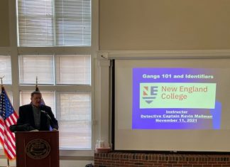 Criminal Justice Department Hosts “Gangs In America” Event at NEC New England College Criminal Justice