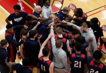 Men’s Basketball vs. Mitchell – NECC Semifinals