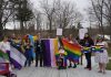 NEC Students Protest in Response to Recent Homophobic Vandalisms