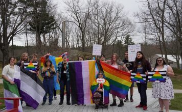 NEC Students Protest in Response to Recent Homophobic Vandalisms