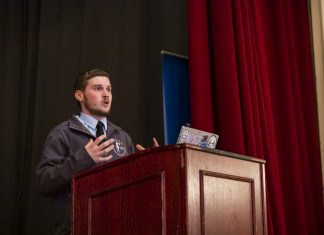 Tyler Baker Announced as New Student Senate President