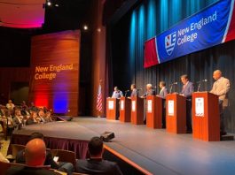 Republican Senate primary debate held at NEC