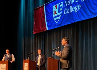 NEC Hosts Nationally Televised Gov. Debate