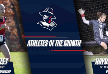 NEC Announces November Athletes of the Month