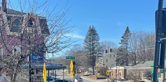 Multiple Accidents at Four-way Intersection in Henniker