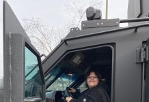 Criminal Justice Seniors meet MPD S.W.A.T.