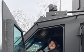 Criminal Justice Seniors meet MPD S.W.A.T.