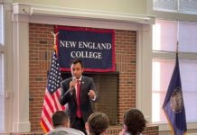Vivek Ramaswamy Speaks at New England College