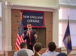 Vivek Ramaswamy Speaks at New England College