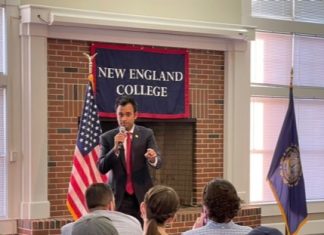 Vivek Ramaswamy Speaks at New England College
