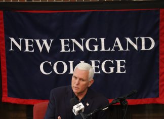 Presidential Candidate Mike Pence visits NEC for Town Hall Series