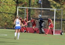 NEC field hockey goalie wins goalkeeper of the week