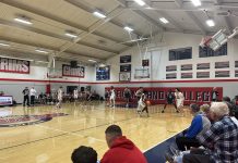 NEC basketball teams split double-header