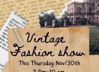 Elevate club to host vintage fashion show
