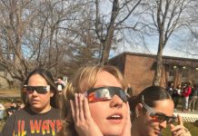 NEC community gathers for 2024 solar eclipse