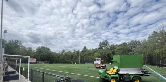 Turf field renovations complete in time for NEC field hockey opening games