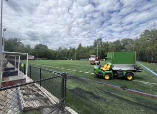 Turf field renovations complete in time for NEC field hockey opening games