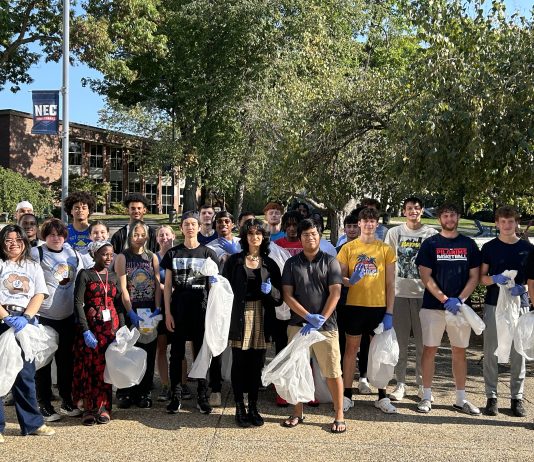 NEC Diversity and Inclusion hosts campus clean-up event