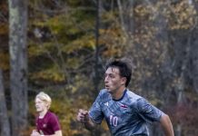 Men’s soccer midfielder Sanchez named Pilgrim of the Month