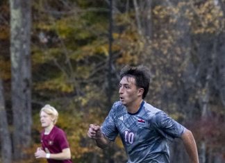 Men’s soccer midfielder Sanchez named Pilgrim of the Month