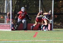 Field hockey goalkeeper Anderson named Pilgrim of the Month