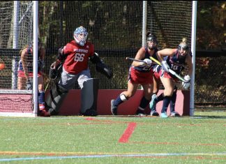 Field hockey goalkeeper Anderson named Pilgrim of the Month