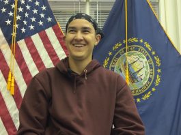 Veterans and Active Duty Members of New England College: Eli Connor