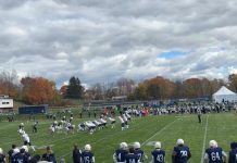 NEC football defeats Maine Maritime in first win since program return