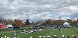 NEC football defeats Maine Maritime in first win since program return